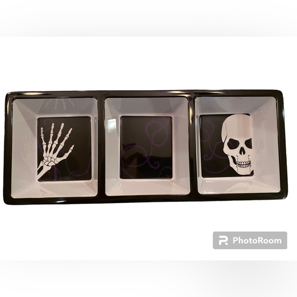 Other - Halloween Triple Candy/ Treats Divided Dish Approximately 15x6”.
